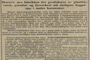 Bilde av Sherry Sigarettpapirproduksjon